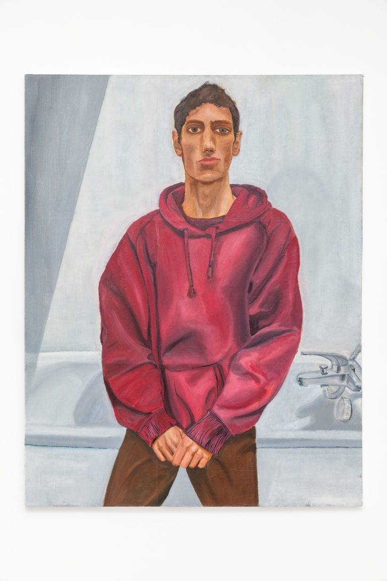 Hoodie81x65 cm Oil on canvas John Fou 2019