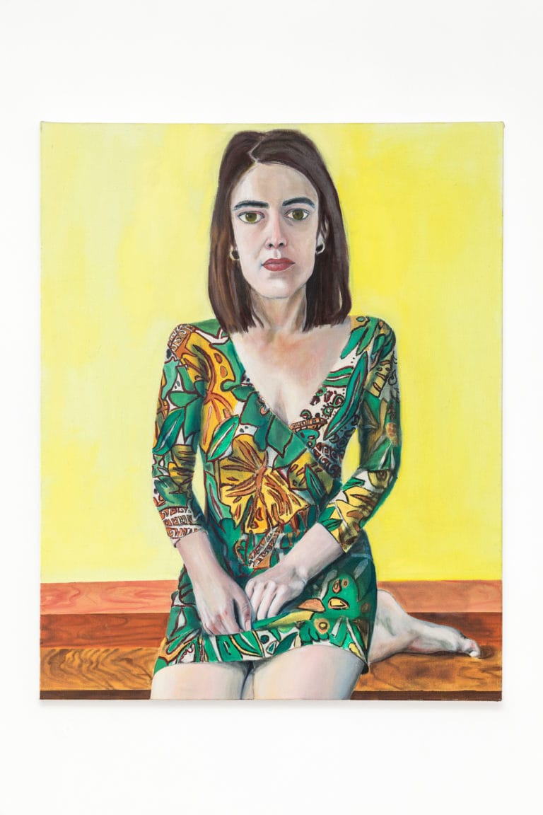 Rebekka 81x65 cm Oil on canvas John Fou 2019