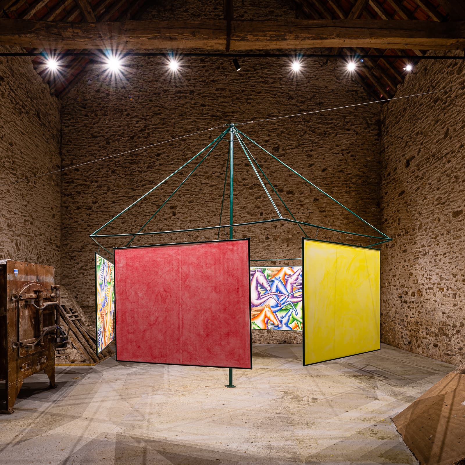 « Mon métier » Installation au Chateau du Marais